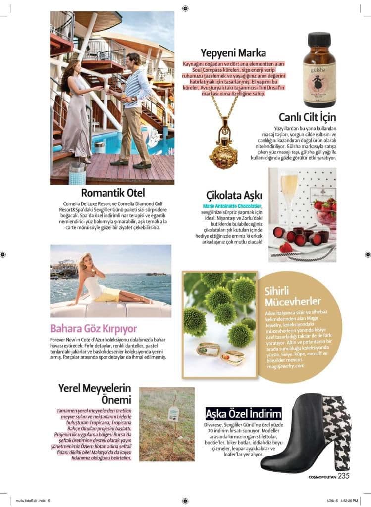 Cosmopolitan — Çikolata Aşkı